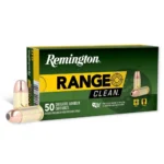 Remington Arms Co. Inc. Remington Range Clean Handgun Ammunition .380 Auto 95gr FNEB 955 fps 50/ct