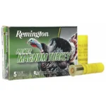 Remington Arms Co. Inc. Remington Premier Magnum Turkey High Velocity Turkey Loads 20 ga 3" 1-1/8 oz #5 1300 fps 5/ct