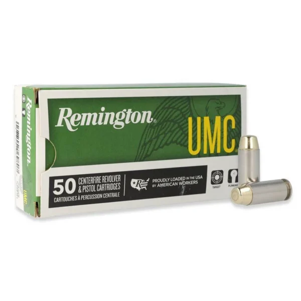 Remington Arms Co. Inc. Remington UMC Handgun Ammunition 10mm Auto 180 gr FMJ 1150 fps 50/ct