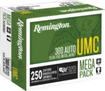Remington Arms Co. Inc. Remington UMC Handgun Ammunition .380 ACP 95 gr FMJ 955 fps 250/ct - alternate view 2