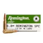 Remington Arms Co. Inc. Remington UMC Rifle Ammunition 6.8 SPC 115 gr FMJ 2625 fps 20/ct - alternate view 2