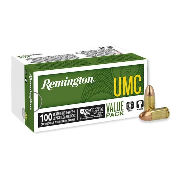 Remington Arms Co. Inc. Remington UMC Metal Case Handgun Ammunition 9mm Luger 115 gr FMJ 1145 fps 600/ct