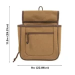 The Allen Company Inc. Allen Rival Double Compartment Shell Bag with 52" Belt Tan