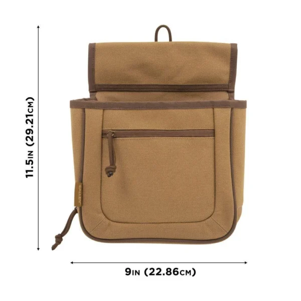 The Allen Company Inc. Allen Rival Double Compartment Shell Bag with 52" Belt Tan
