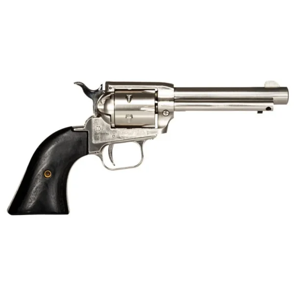 HERITAGE 22LR ONLY 4.75" NICKEL BLK