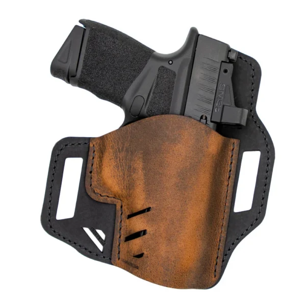 Versacarry By Sitzco Llc. Versacarry Rough Rider OWB Holster Size 1 Brown RH