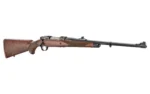Sturm Ruger & Co Ruger 250th Anniversary Hawkeye Rifle 30-06 Sprg 4rd Capacity 22" Barrel Hi-Pol Blue Walnut Stock Adjustable