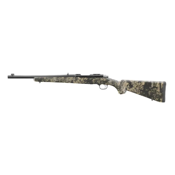 Sturm Ruger & Co Ruger 77/44 Rifle .44 Rem 4rd Capacity 16.6" Threaded Barrel Mag Alloy Blued Steel w/Camo Pattern Stock