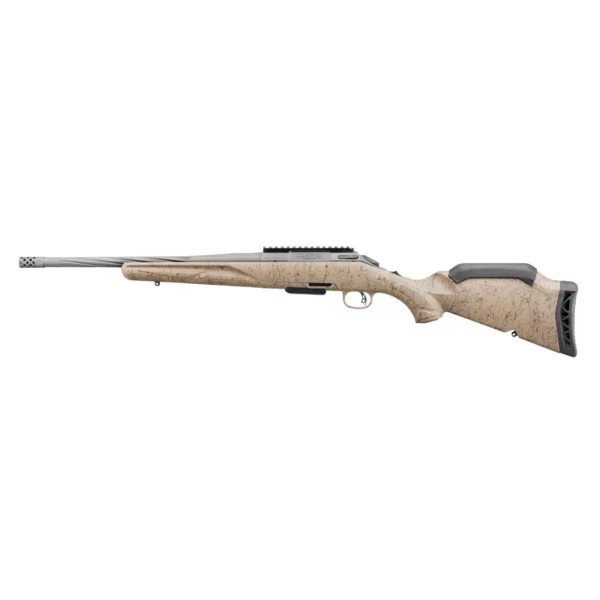 Sturm Ruger & Co Ruger American Gen II Ranch Rifle .223 Rem 5rd Magazine 16.1 Fluted Threaded Barrel FDE Splatter Stock