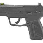 Ruger Max-9 Optic Ready Handgun 9mm Luger 12rd Magazine 3.2" Barrel Fiber Optic Sights Black Grip