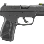 Ruger Max-9 Pro Optic Ready Handgun 9mm Luger 12rd Magazine 3.2" Barrel Fiber Optic Sights No Manual Safety Black Grip