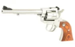 Sturm Ruger & Co Ruger Single Six Convertible SA Handgun .22 LR/.22 WMR 6rd Capacity 6.5 Barrel Stainless - alternate view 4
