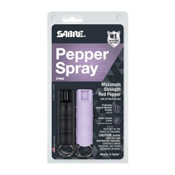 SABRE HARDCASE COMBO BLK & LAVENDER