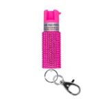 SABRE JEWELED SPRAY W/KEY RING PINK