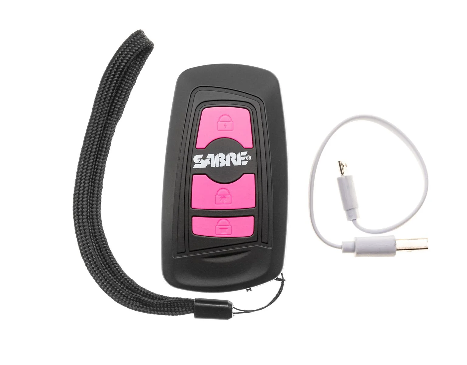 sabre-pink-stun-gun-primary Security Equipment Corporation SABRE 1.154 UC PINK STUN GUN + 115 DB ALARM