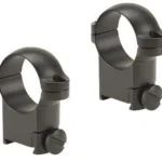 Leupold & Stevens Inc. Leupold 2-Piece Solid Steel Ringmounts - Sako 1" High Matte Black