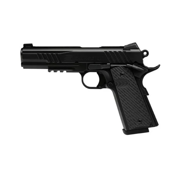 Savage Arms Savage 1911 Gov't Style Handgun 9mm Luger 10rd Magazines (1) 5" Barrel Black Melonite with Rail - DEMO