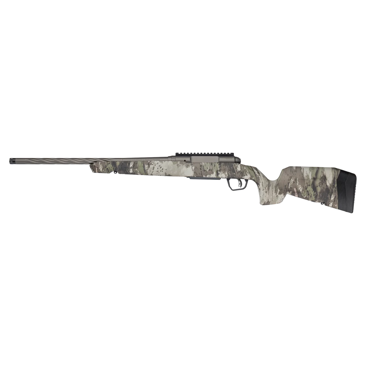 savage-axis-2-pro-338-arc-primary-1 Savage Arms Savage AXIS 2 PRO Woodland Rifle 338 ARC 4rd Magazine (1) 16.5'' Threaded Spiral Fluted Barrel