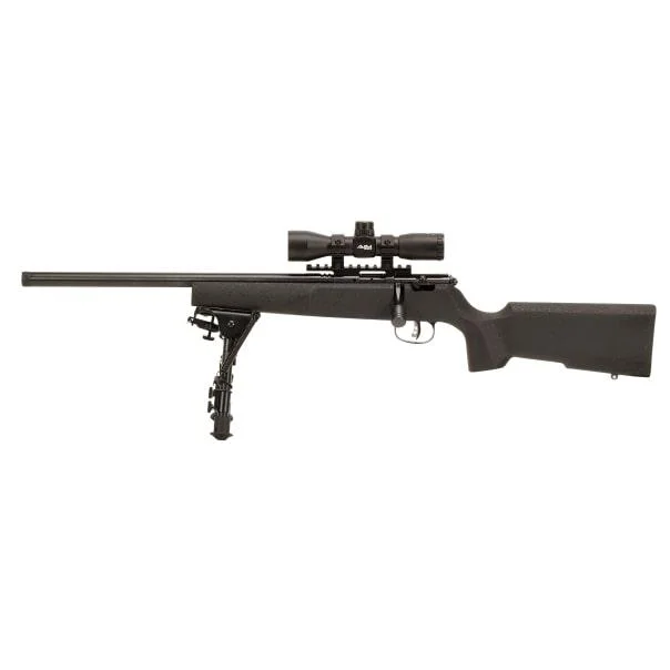savage-rascal-target-xp-left-hand-22lr-rifle-primary-1 Savage Arms Savage Rascal Series Left Hand Target XP Rifle .22 LR Single Shot 16" Barrel Synthetic Stock-Black Scope and