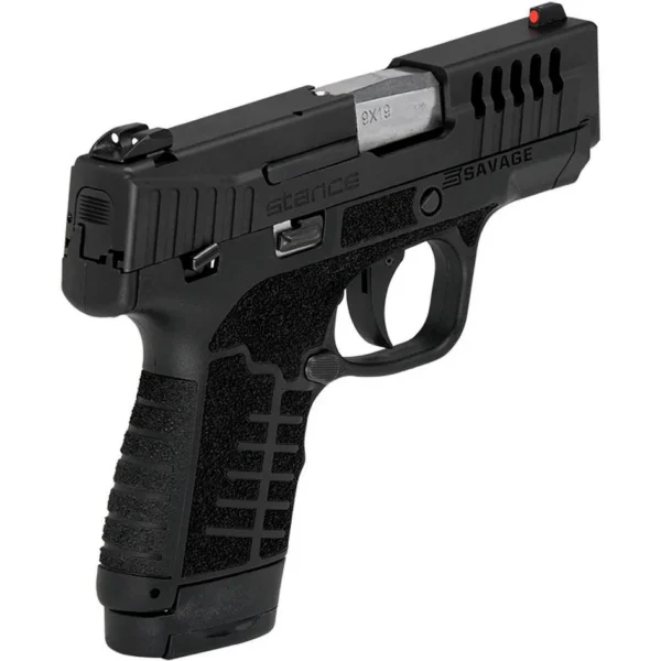 Savage Arms Savage Stance Black Manual Safety Handgun 9mm Luger 7 & 8/rd Magazines 3.2" Barrel Black