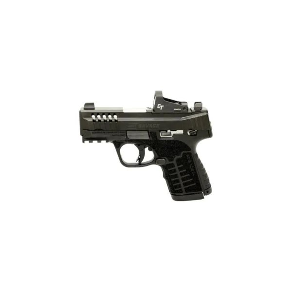 Savage Arms Savage Stance XR MC9MS Handgun 9mm Luger 10(1)rd Magazines 3.2" Barrel Black Manual Safety w/CTS-500 Red Dot