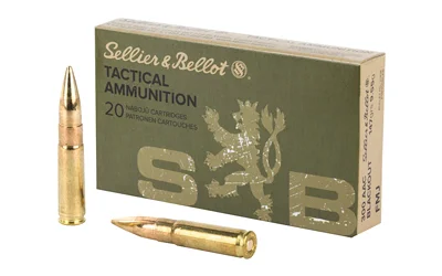 Sellier & Bellot S&B 300BLK 147GR FMJ 20/1000