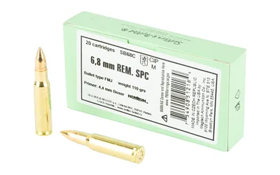 Sellier & Bellot S&B 6.8SPC 110GR FMJ 20/1000