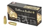 Sellier & Bellot S&B 9MM 124GR JHP 50/1000