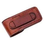 Battenfeld Knives Schrade Uncle Henry Smokey Lockback Folding Knife 2-7/8" Clip Point Blade Wood with Leather Sheath