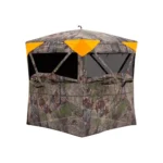 Ardisam (River's Edge/ Barronett Blinds) Barronett Blinds Insight See Through Ground Blind Bloodtrail Backwoods Camo