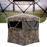 Ardisam (River's Edge/ Barronett Blinds) Barronett Blinds Insight See Through Ground Blind Bloodtrail Backwoods Camo