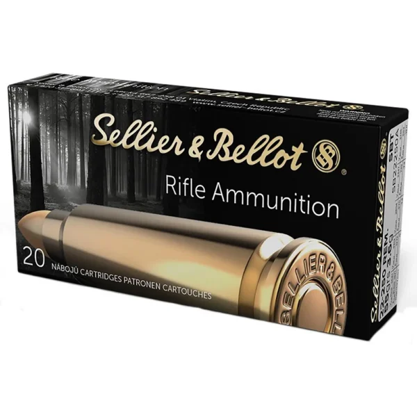 Mag-Tech/Sellier- Bellot Sellier & Bellot Sierra GameKing Rifle Ammunition .22-250 Rem 55gr PSP 3681 fps 20/ct
