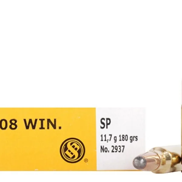 Mag-Tech/Sellier- Bellot Sellier & Bellot Rifle Ammunition .308 Win 180 gr SP 20/ct
