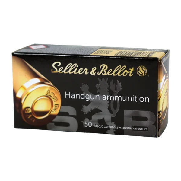 Mag-Tech/Sellier- Bellot Sellier & Bellot Pistol & Revolver Ammo .380 ACP 92 gr FMJ 955fps 1000/ct Case (20-50/ct)