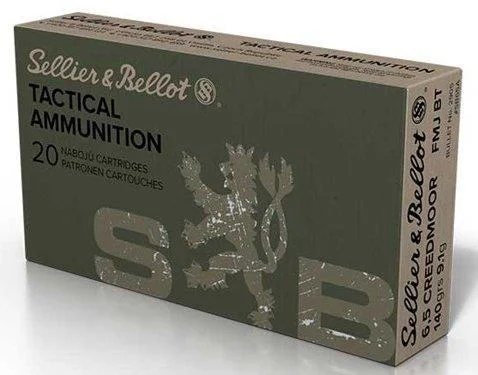Sellier & Bellot S&B 6.5CM 140GR FMJ 20/500
