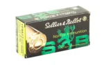 Sellier & Bellot S&B NON TOX 9MM 124GR TFMJ 50/1000 - alternate view 2