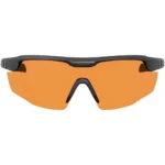 Leupold & Stevens Inc. Leupold Sentinel Sunglasses Matte Black Orange Lens Laser Safe