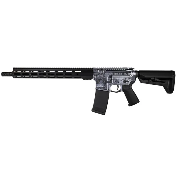 Shark Coast Tactical "Day of the Dead" Rifle 5.56mm 10rd Magazine 16" Barrel 15" M-LOK Handguard California Compliant