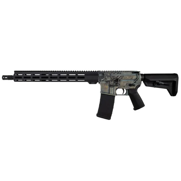 Shark Coast Tactical "Lady Liberty" AR-15 Rifle 5.56mm 30rd Magazine 16" Barrel