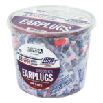 Westchester Protective Gear DBA PIP Global Safety Howard Leight Shooter's Earplugs 33NRR Red White Blue 100 Pairs - alternate