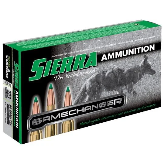 Sierra Bullets Sierra Ammo 223 Remington 64 GR TGK 20 rounds