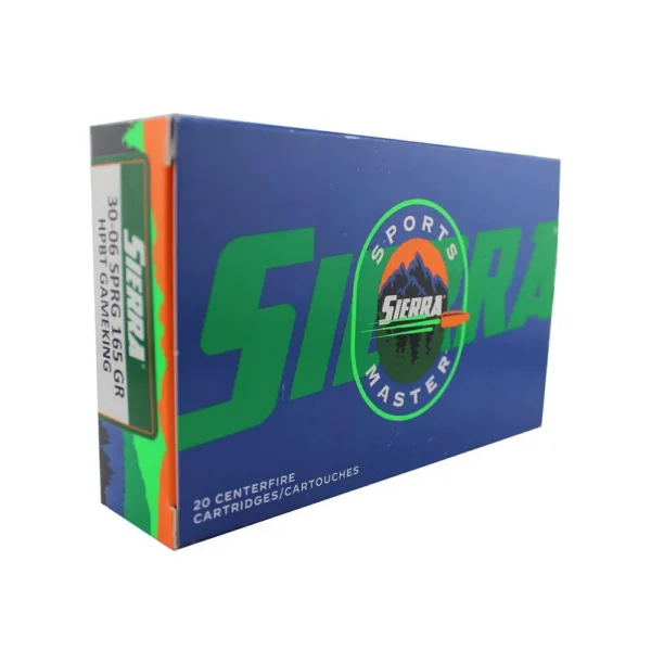 Sierra Bullets Sierra Sports Master Gameking Rifle Ammunition .30-06 Sprg 165gr HPBT 20/ct