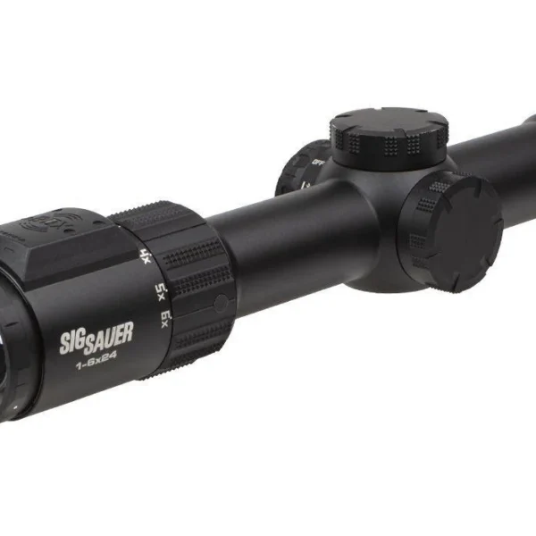 Sig Sauer EASY6-BDX Tactical Rifle Scope 1-6x24�30mm Digital Focal PLane BDX-R LPVO - Black