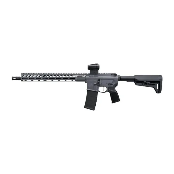 Sig Sauer M400 Forge Concrete Gray Rifle 5.56 NATO 30rd Magazine 16" Barrel ROMEO-MSR GEN II Adjustable Stock M-LOK Handguard