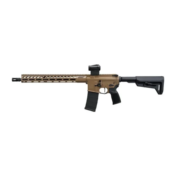 Sig Sauer M400 Forge FDE Rifle 5.56 NATO 30rd Magazine 16" Barrel ROMEO-MSR GEN II Adjustable Stock M-LOK Handguard