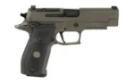 Sig Sauer P226 Legion SAO Handgun 9mm Luger 10rd Magazines (3) 4.4" Barrel Optic Ready Gray/Black Finish Manual Safety