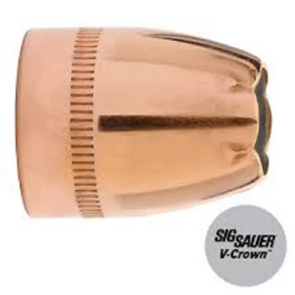 Sierra Bullets Sig Sauer V-Crown by Sierra Handgun Bullets .45 cal .4515" 200 gr JHP Sig Sauer V-Crown 100/ct