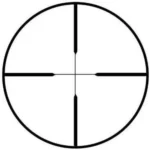 Simmons Rifle Scope 3-9x40mm 1" SFP 8-Point Black Truplex Non Illum. with Rings