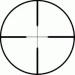 Simmons 8-Point Rifle Scope 4-12x40 1" SFP Truplex Non Illum Black with Rings