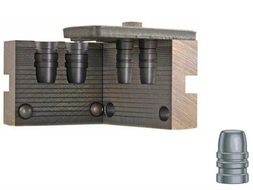 single-action-army-pistol-bullet-mould-primary RCBS Single Action Army Pistol Bullet Mould - Double Cavity .454" 270 gr